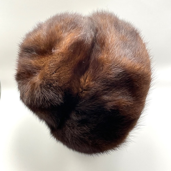 Vintage Saga Mink Fur Hat Size 21 1/2" - Picture 2 of 6